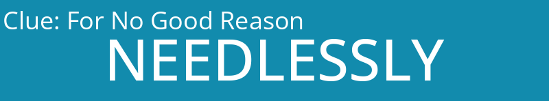 For No Good Reason