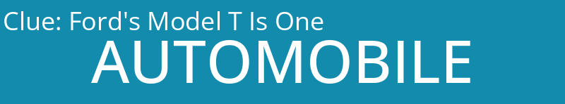 Ford's Model T Is One