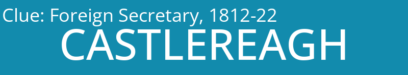 Foreign Secretary, 1812-22