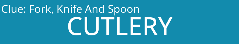 Fork, Knife And Spoon