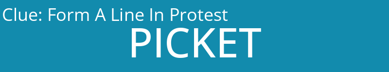 Form A Line In Protest