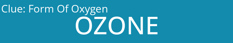 Form Of Oxygen