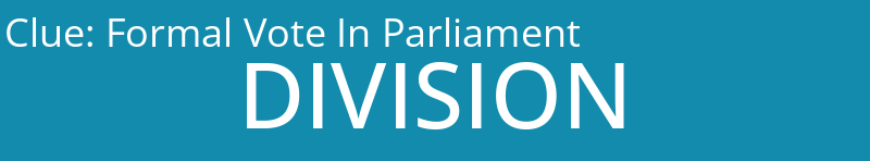 Formal Vote In Parliament