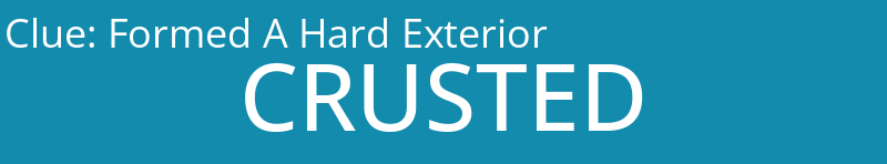 Formed A Hard Exterior