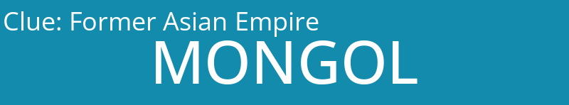 Former Asian Empire