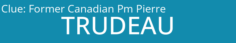 Former Canadian Pm Pierre