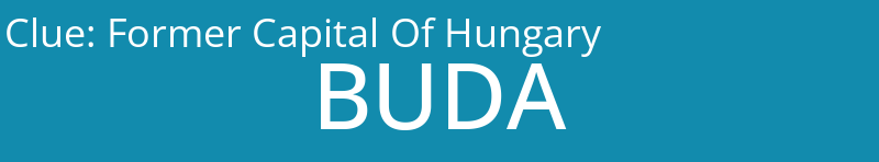 Former Capital Of Hungary