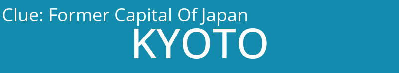 Former Capital Of Japan