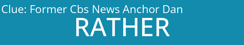 Former Cbs News Anchor Dan