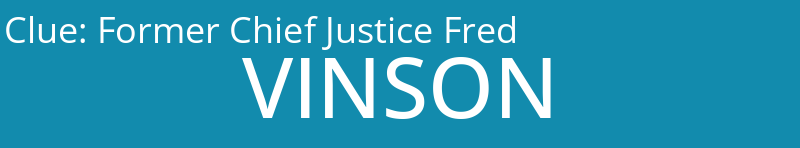 Former Chief Justice Fred