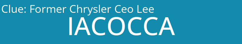 Former Chrysler Ceo Lee