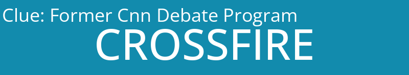 Former Cnn Debate Program