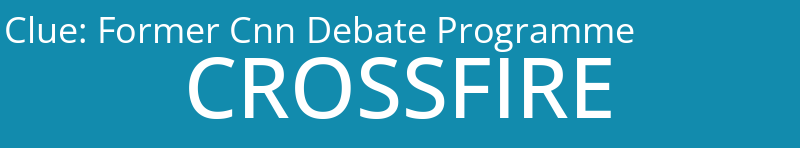 Former Cnn Debate Programme