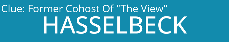 Former Cohost Of "The View"