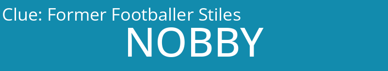 Former Footballer Stiles