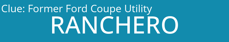 Former Ford Coupe Utility