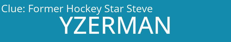 Former Hockey Star Steve