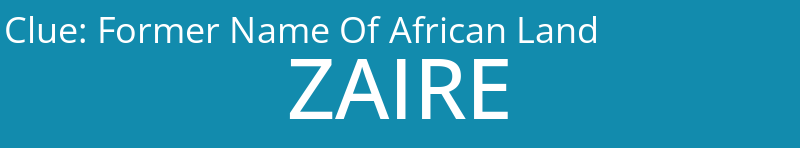 Former Name Of African Land