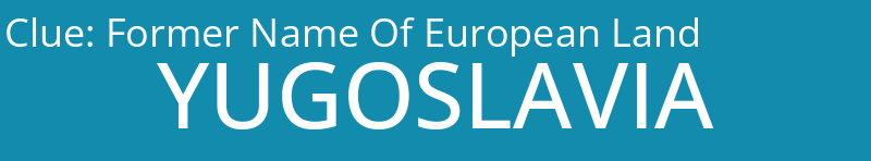 Former Name Of European Land