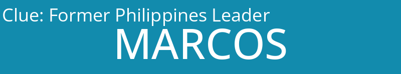 Former Philippines Leader