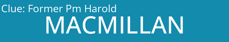 Former Pm Harold