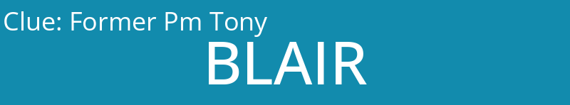 Former Pm Tony