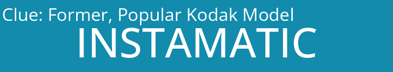 Former, Popular Kodak Model