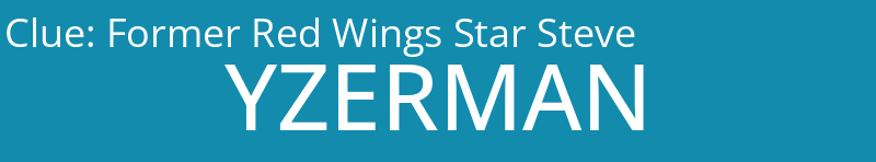 Former Red Wings Star Steve