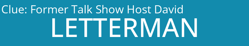 Former Talk Show Host David