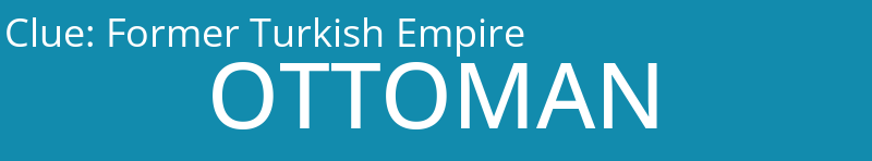 Former Turkish Empire