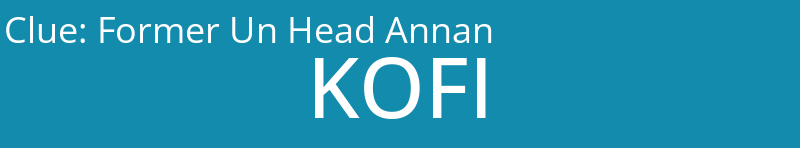 Former Un Head Annan