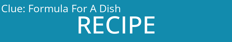 Formula For A Dish
