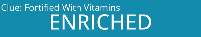 Fortified With Vitamins