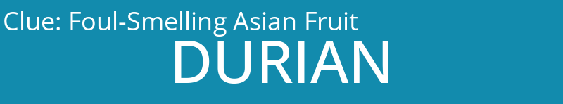 Foul-Smelling Asian Fruit