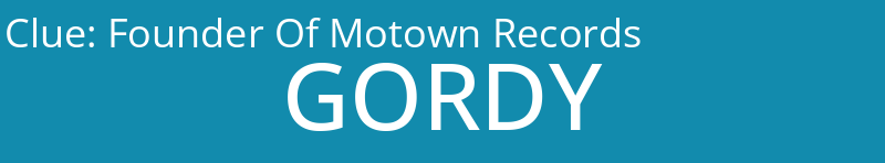 Founder Of Motown Records