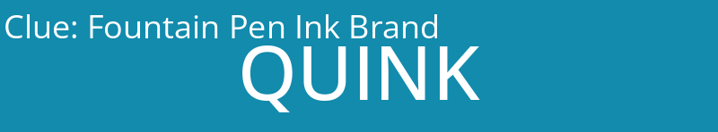 Fountain Pen Ink Brand
