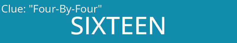 "Four-By-Four"
