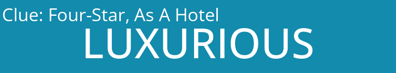 Four-Star, As A Hotel