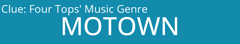 Four Tops' Music Genre