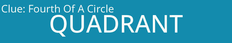 Fourth Of A Circle