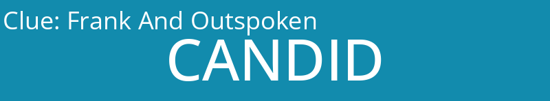 Frank And Outspoken