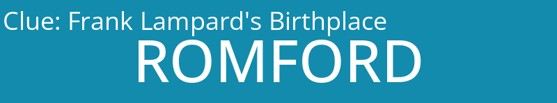 Frank Lampard's Birthplace