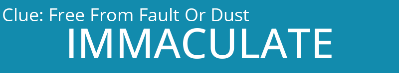 Free From Fault Or Dust