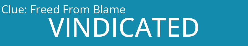 Freed From Blame