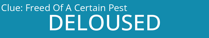 Freed Of A Certain Pest