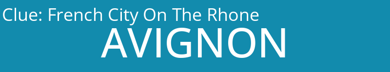 French City On The Rhone