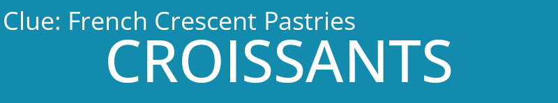French Crescent Pastries