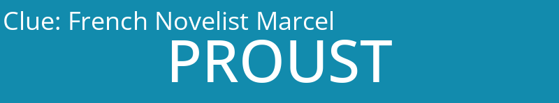 French Novelist Marcel