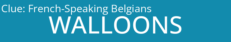 French-Speaking Belgians