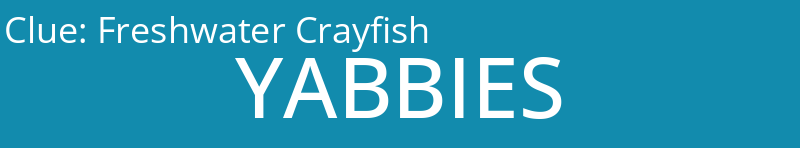 Freshwater Crayfish